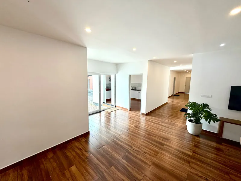 Open living hall